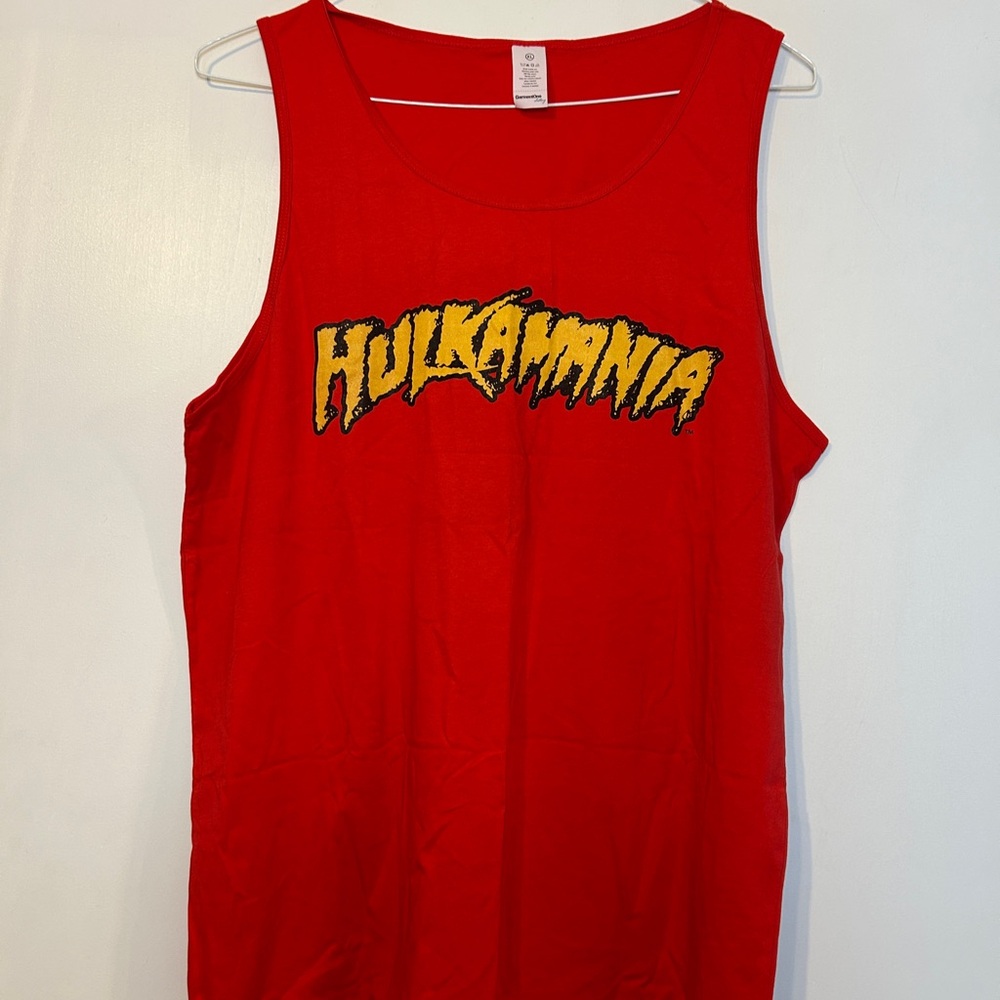 Red Hulkamania Tank Top